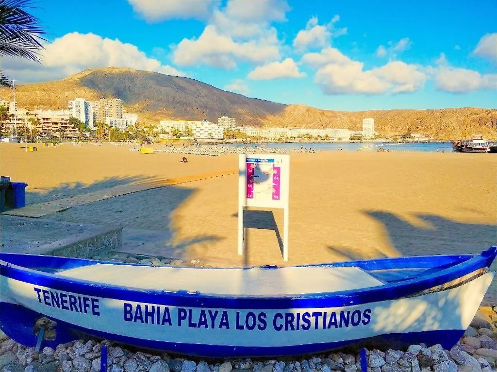 Go2Tenerife Apart'Cala Pool & Beach At 5 Mins Los Cristianos  Apartment